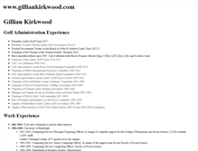 Tablet Screenshot of gilliankirkwood.com