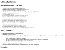 Tablet Screenshot of gilliankirkwood.co.uk